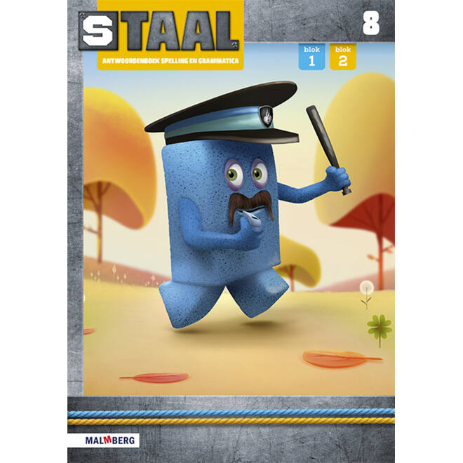 Staal 2 Spelling groep 8 antwoordenboek blok 1-4