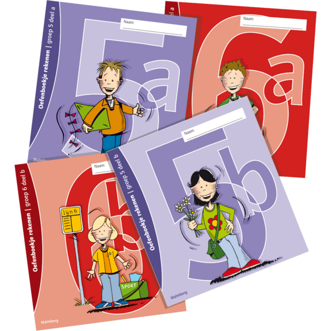 Oefenboekje rekenen A groep 3 (5 stuks)