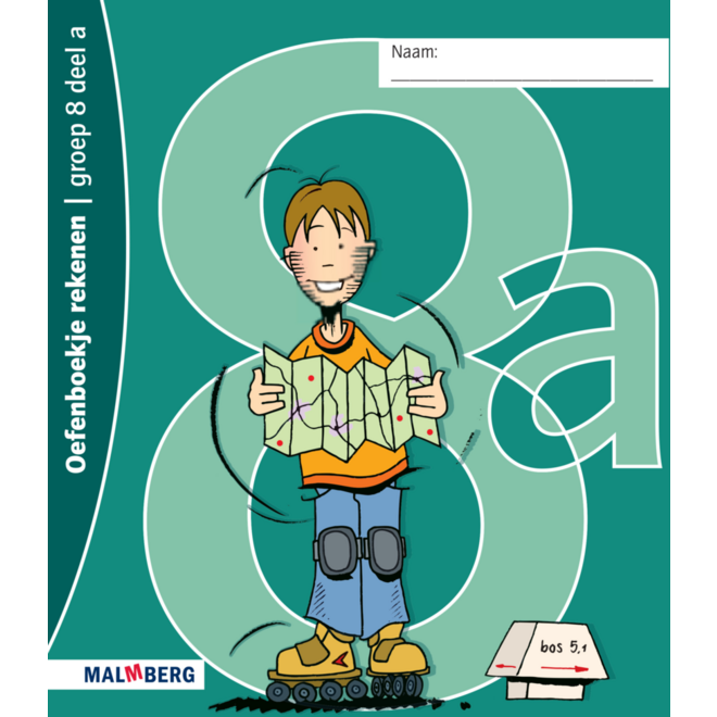 Oefenboekje rekenen A groep 8 (5 stuks)