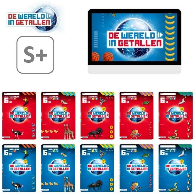 De wereld in getallen 5.1 Leerpakket S+ groep 6 - BASIS PAPIER