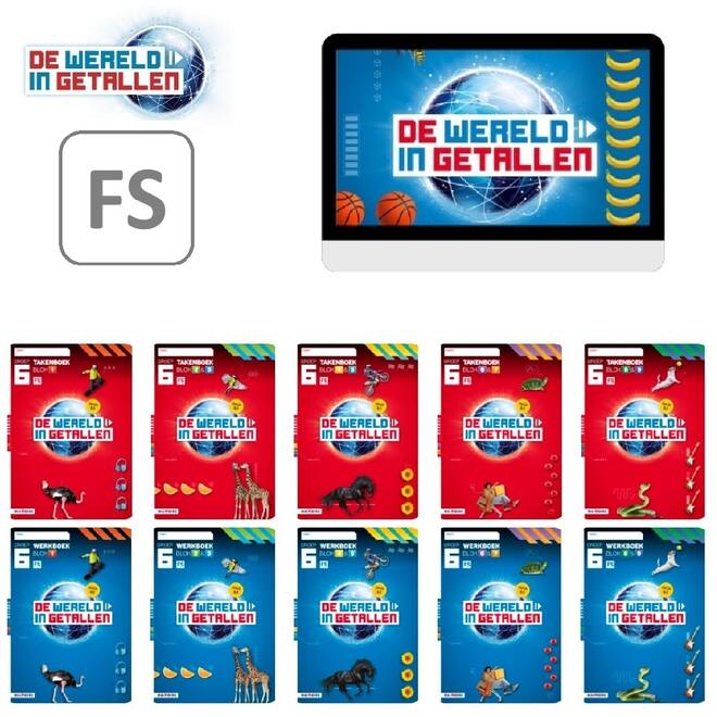 De wereld in getallen 5.1 Leerpakket FS groep 6 - BASIS PAPIER
