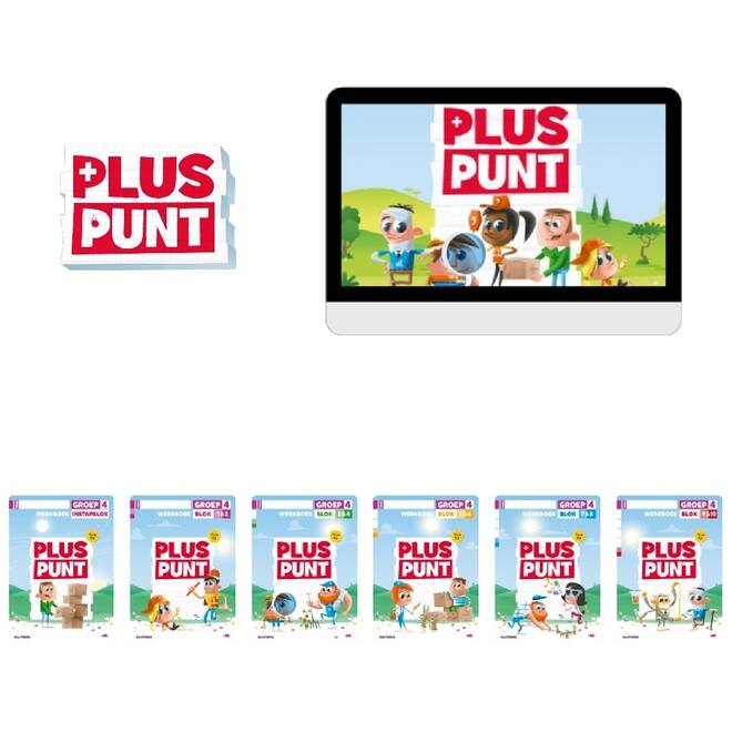 Pluspunt 4.1 Leerpakket groep 4 - BASIS PAPIER / DIGITAAL OEFENEN & AUTOMATISEREN