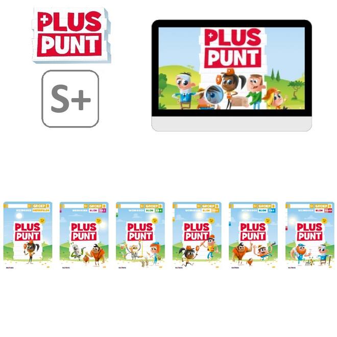 Pluspunt 4.1 Leerpakket S+ groep 8 - BASIS PAPIER / DIGITAAL OEFENEN & AUTOMATISEREN