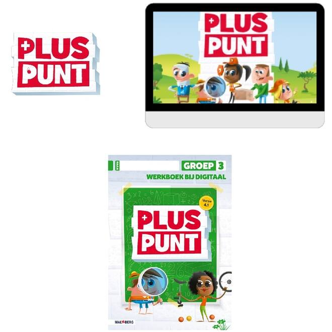 Pluspunt 4.1 Leerpakket groep 3 - BASIS DIGITAAL