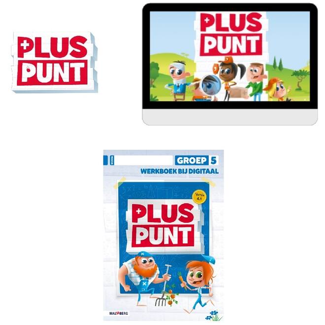 Pluspunt 4.1 Leerpakket groep 5 - BASIS DIGITAAL
