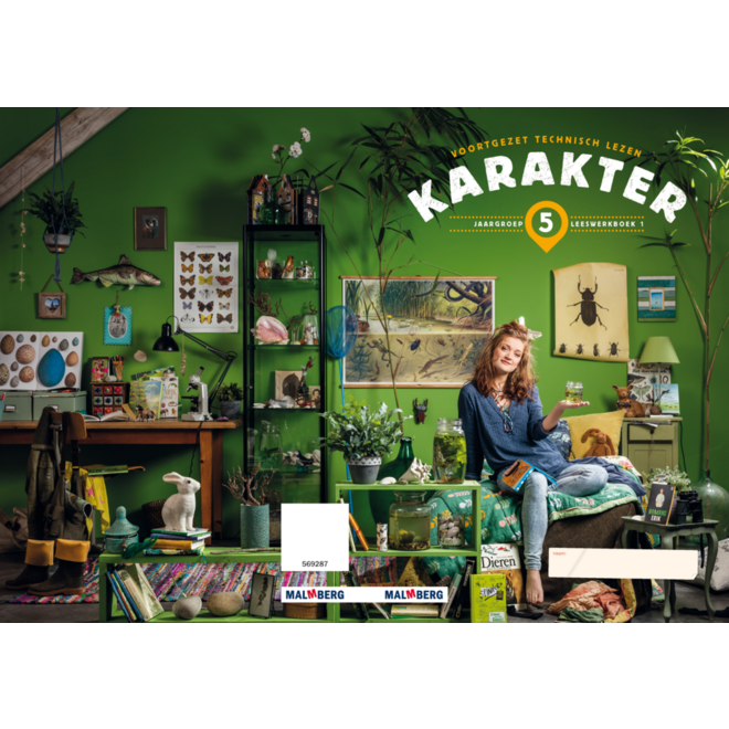 Karakter leeswerkboek 1 (AVI-M5) groep 5 (5 exemplaren)