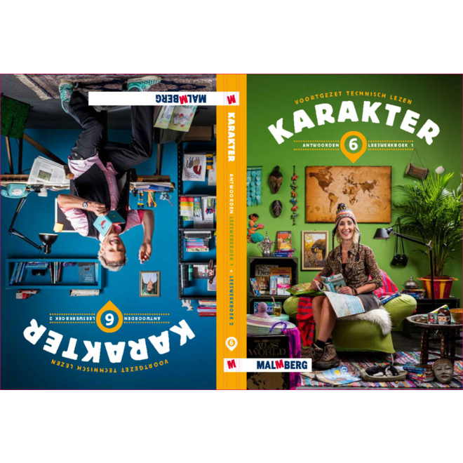 Karakter antwoordenboek leeswerkboek 1&2 (AVI-M6) groep 6