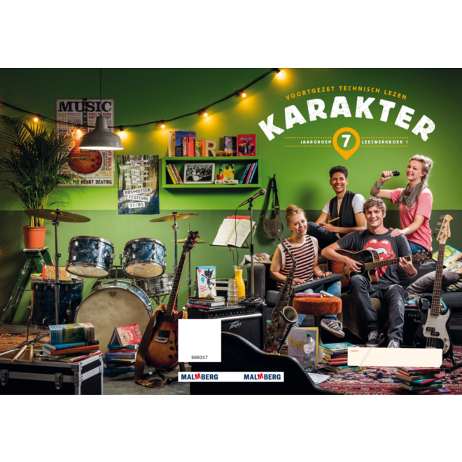 Karakter leeswerkboek 1 (AVI-M7) groep 7 (5 exemplaren)