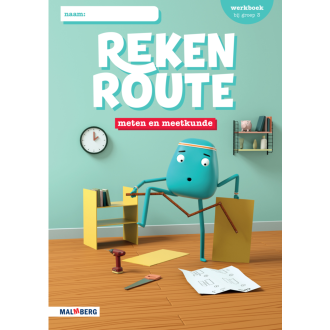 Rekenroute werkboek Meten en meetkunde groep 3 (5 ex)