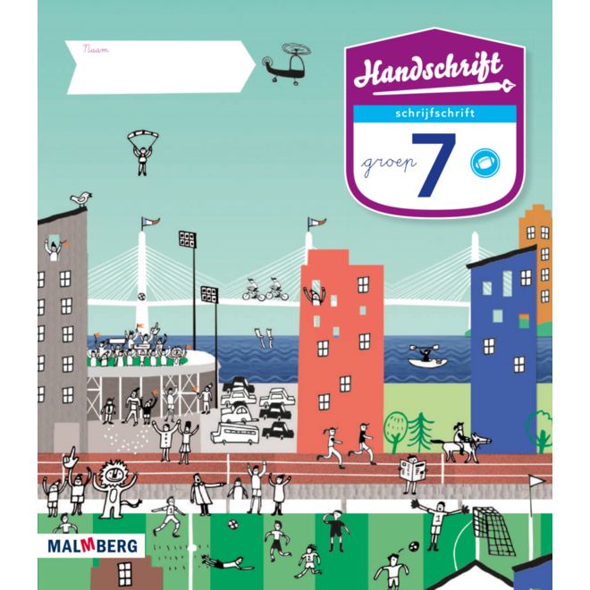 Handschrift 3 schrijfschrift groep 7 (5 stuks)