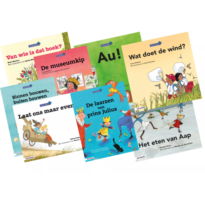 Kleuterplein 2 groep 1-2 prentenboekenset De wereld