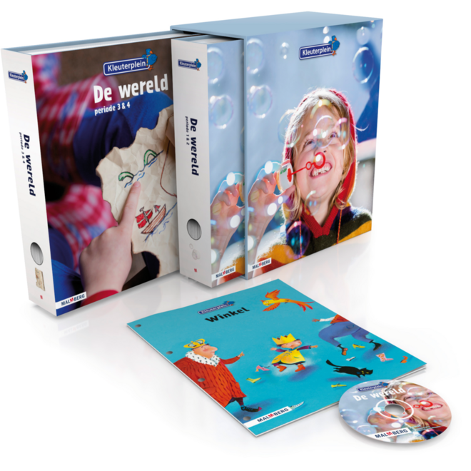 Kleuterplein 2 groep 1-2 cassette De wereld