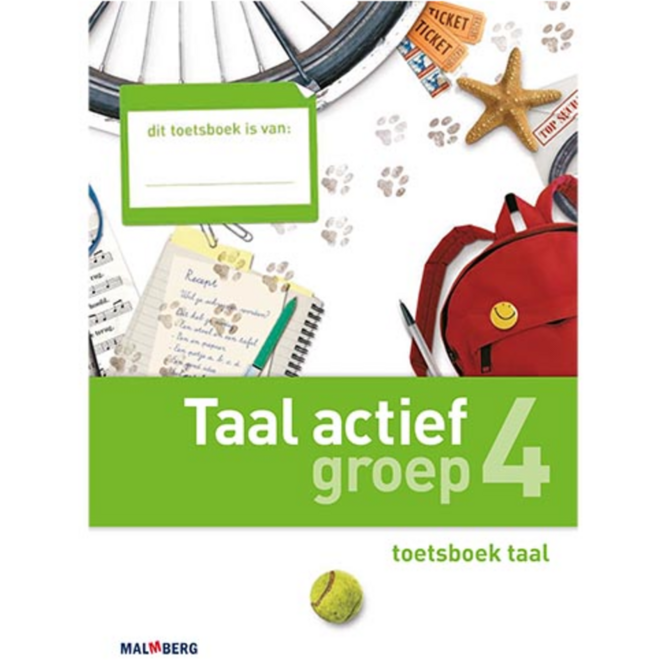 Taal actief 4 taal groep 4 toetsboek