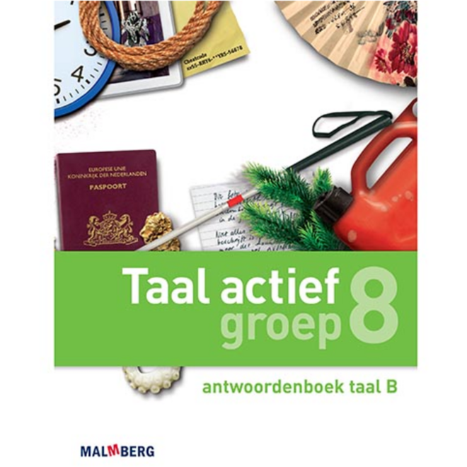 Taal actief 4 taal groep 8 antwoordenboek B
