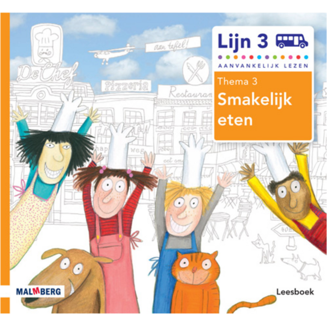 Lijn 3 leesboek thema 3 Smakelijk eten