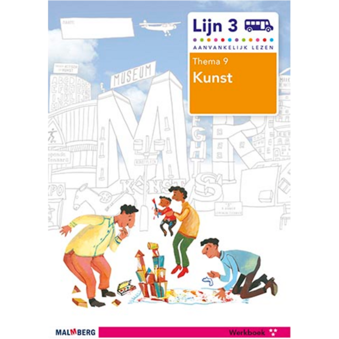 Lijn 3 werkboek 3-ster thema 9 Kunst (5 stuks)