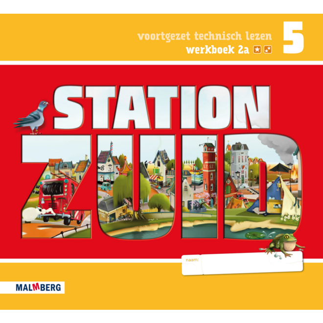 Station Zuid werkboek 2a  1-2 ster groep 5 (5 ex)