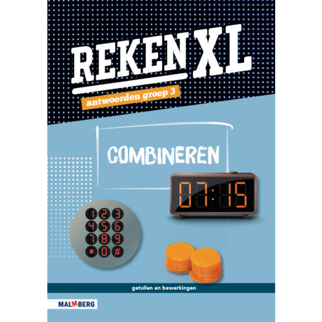RekenXL antwoordenboek Combineren/Ik zie, ik zie … groep 3