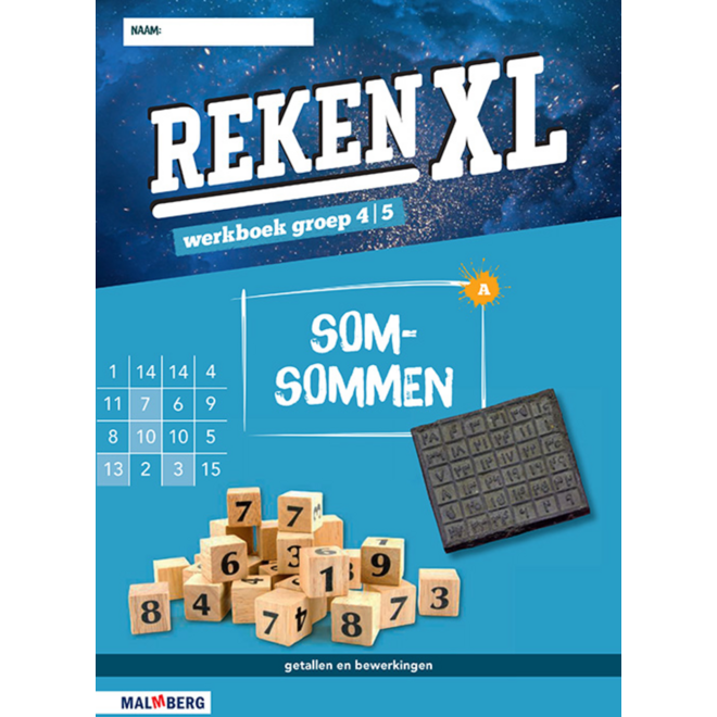 RekenXL leerwerkboek Som-sommen/Herhaalvormen groep 4/5 A (5 stuks)