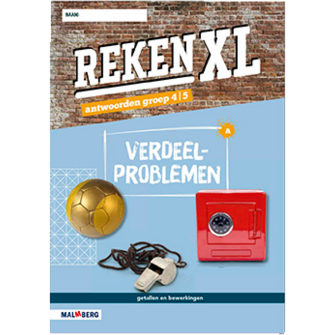 RekenXL antwoordenboek Verdeelproblemen/Munten wegen groep 4/5 A