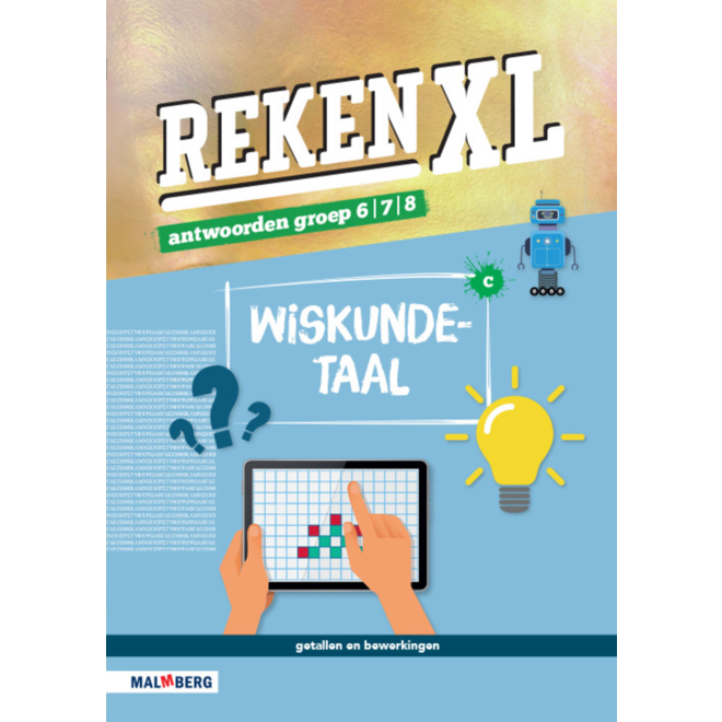 RekenXL antwoordenboek Wiskundetaal/Symmetrie groep 6/7/8 C