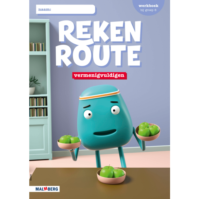 Rekenroute werkboek Vermenigvuldigen/Delen groep 6 (5 ex)