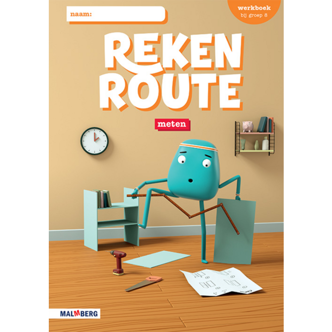 Rekenroute werkboek Meten groep 8 (5 ex)