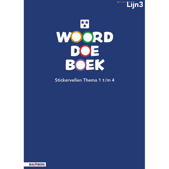 Lijn 3 (editie 2) Leesspellen stickervellen woorddoeboek - 3-ster