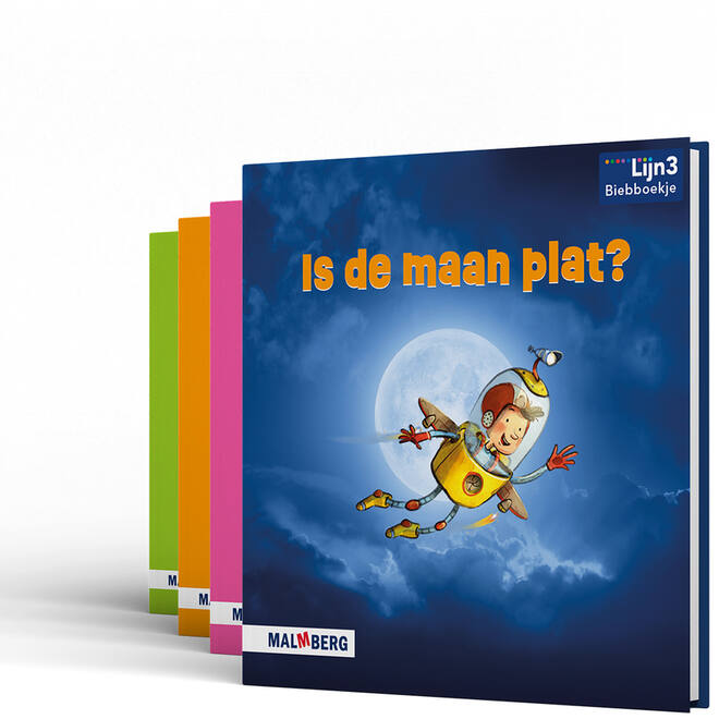 Lijn 3 (editie 2) Biebboekjes A - Thema 1-4 (55 stuks)