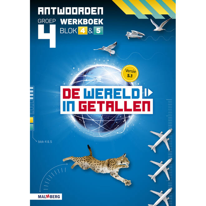 De wereld in getallen 5.1 groep 4 antwoordenboek werkboek blok 4 en 5