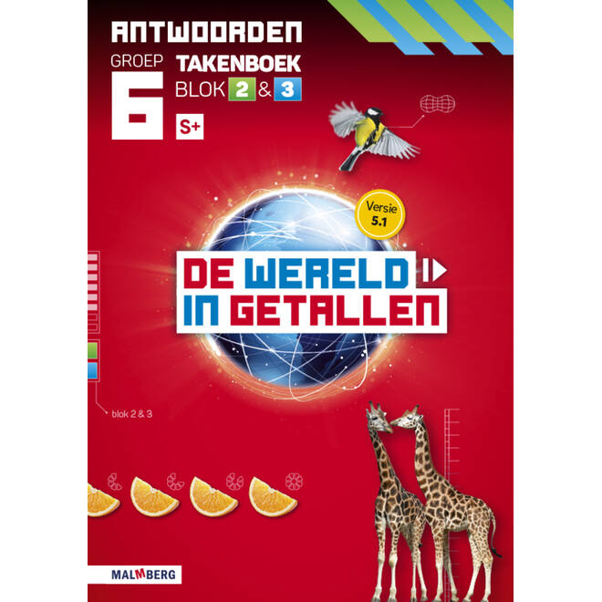 De wereld in getallen 5.1 groep 6 antwoordenboek taken blok 2 en 3 - S+