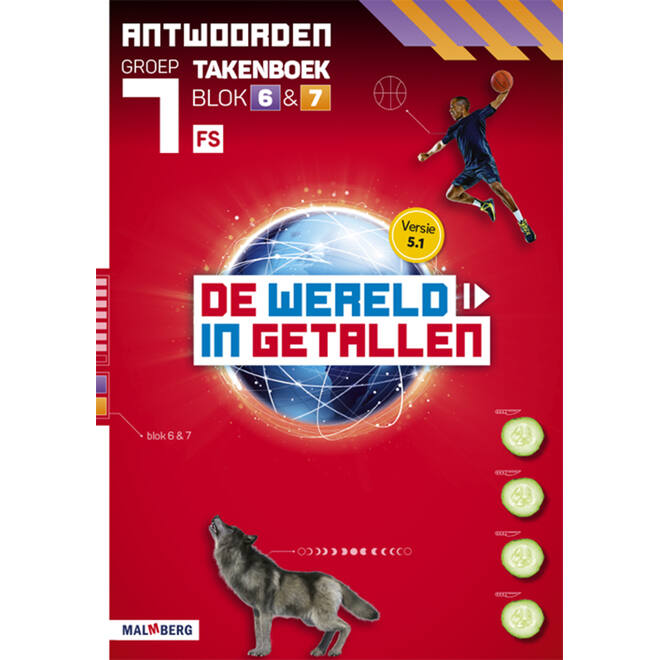 De wereld in getallen 5.1 groep 7 antwoordenboek taken blok 6 en 7 - FS
