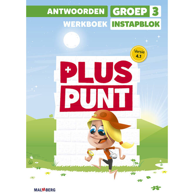 Pluspunt 4.1 groep 3 antwoordenboek werkboek instapblok