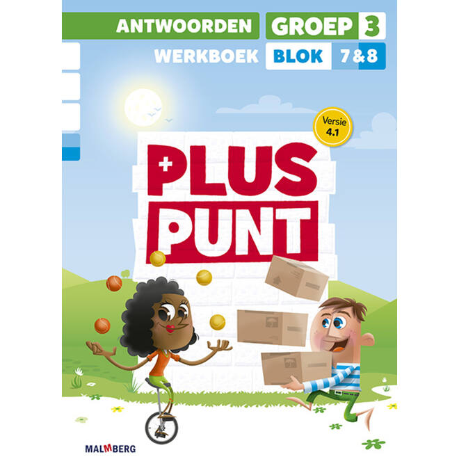 Pluspunt 4.1 groep 3 antwoordenboek werkboek blok 7 en 8