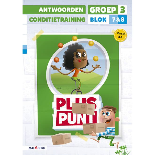 Pluspunt 4.1 groep 3 antwoordenboek conditietrainer blok 7 en 8