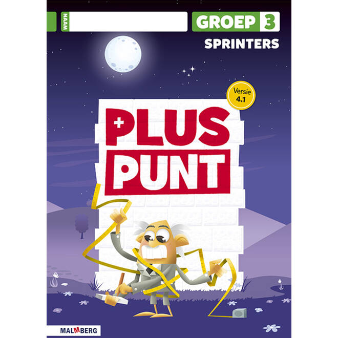 Pluspunt 4.1 groep 3 werkboek Sprinter