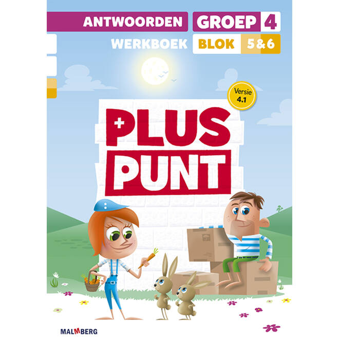 Pluspunt 4.1 groep 4 antwoordenboek werkboek blok 5 en 6