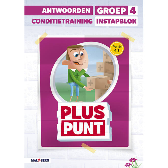 Pluspunt 4.1 groep 4 antwoordenboek conditietrainer instapblok