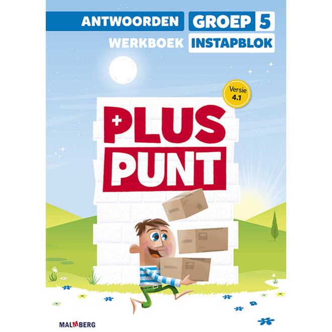 Pluspunt 4.1 groep 5 antwoordenboek werkboek instapblok