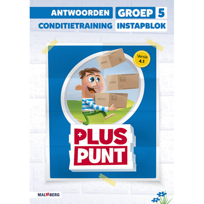 Pluspunt 4.1 groep 5 antwoordenboek conditietrainer instapblok