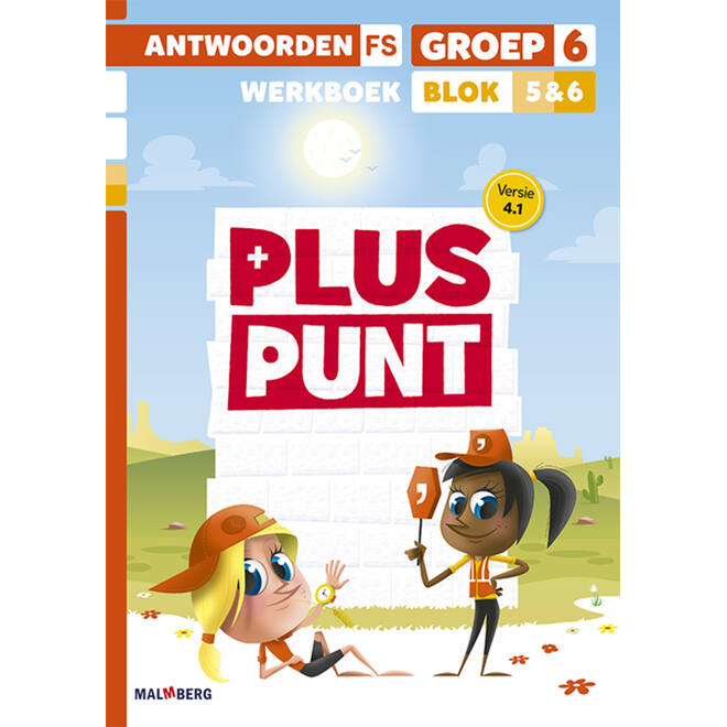 Pluspunt 4.1 groep 6 antwoordenboek werkboek blok 5 en 6 - FS