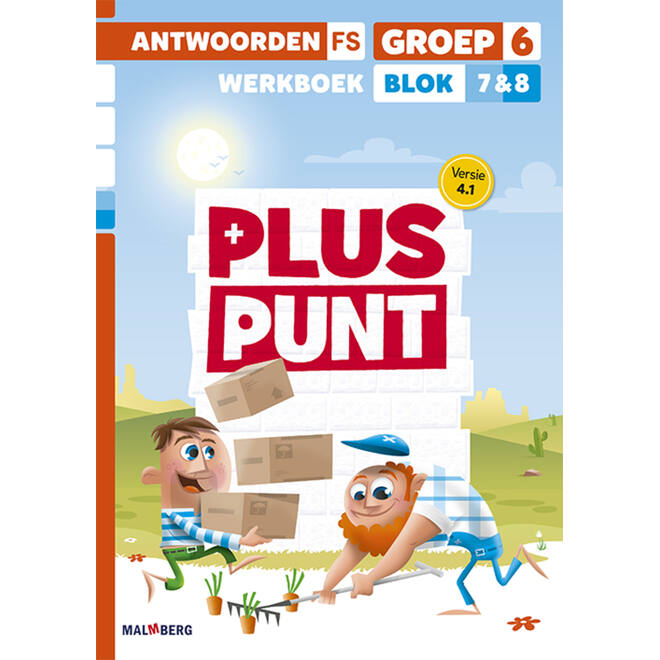 Pluspunt 4.1 groep 6 antwoordenboek werkboek blok 7 en 8 - FS