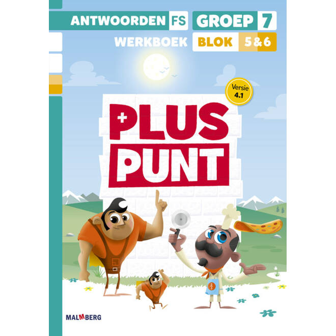 Pluspunt 4.1 groep 7 antwoordenboek werkboek blok 5 en 6 - FS