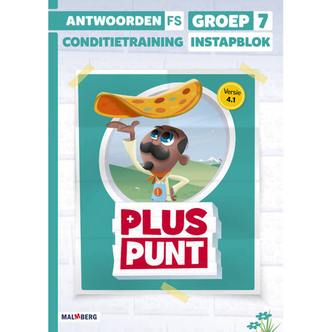 Pluspunt 4.1 groep 7 antwoordenboek conditietrainer instapblok - FS