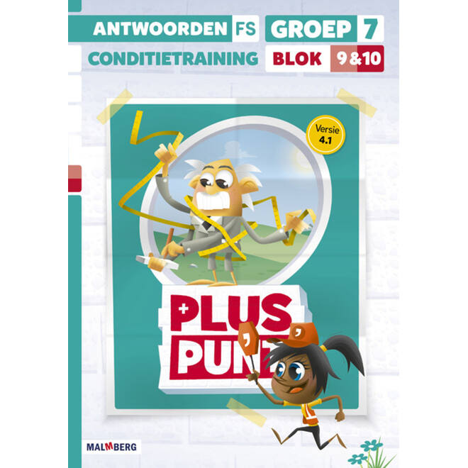 Pluspunt 4.1 groep 7 antwoordenboek conditietrainer blok 9 en 10 - FS