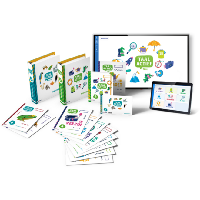 Taal Actief 5 Taal Leerpakket BASIS PAPIER PLUS groep 8
