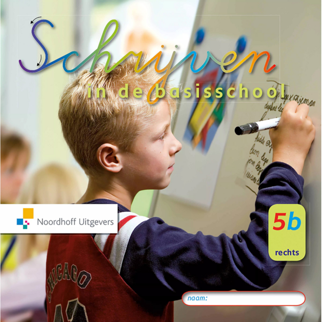 Schrijven basisschool 3 groep 5 schrift 5B-RH (5 stuks)