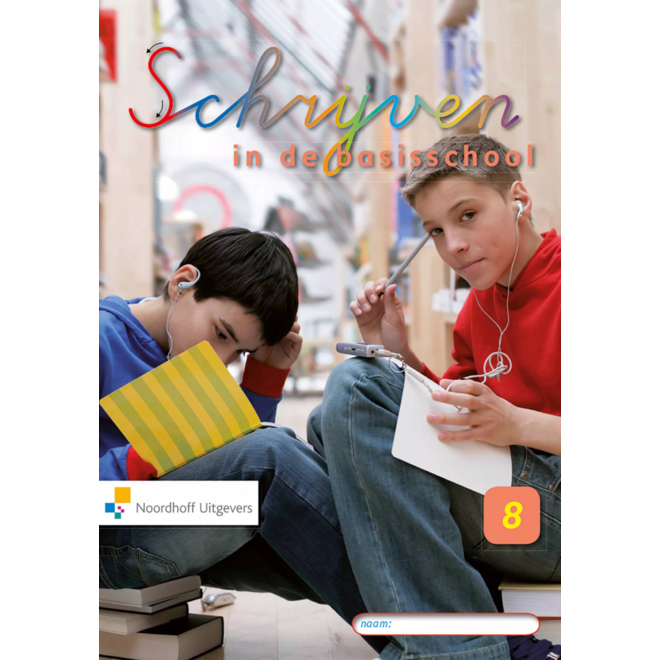Schrijven basisschool 3 groep 8 schrift 8 (5 stuks)