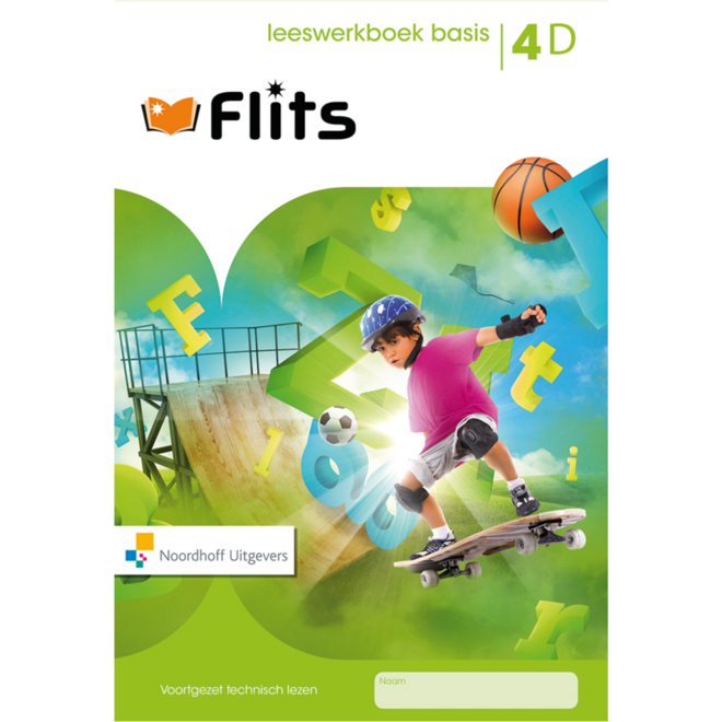 Flits groep 4 leeswerkboek basis D (5 stuks)