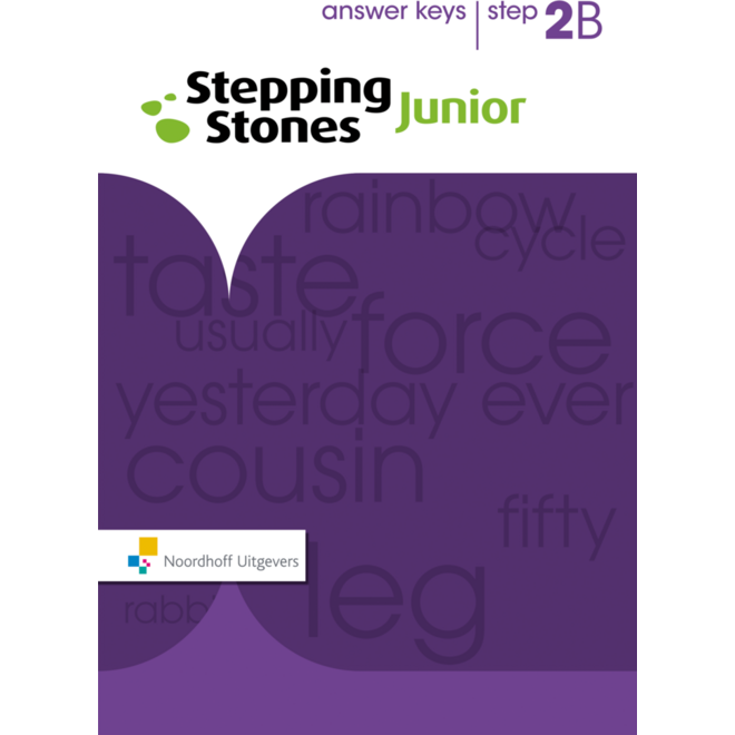 Stepping Stones Junior (oude versie) gr. 6 Antwoordenboek Step 2B